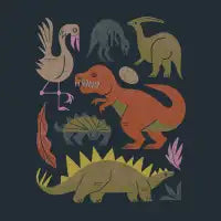 Jurassic Friends - design