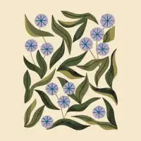 Periwinkle Plant - design