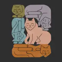 Stack of Cats No. 3 - design