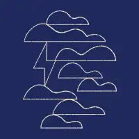 Thunderclouds and Lightning No. 1 - design