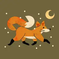 Wandering Winter Fox - design