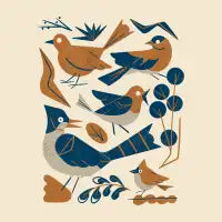 Woodland Songbirds - design