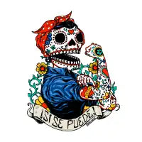 ROSIE THE CALAVERA SKULL T-Shirt - design