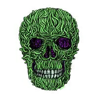 Worm Skull - design