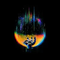 Glitch Astronaut (Floating) - design