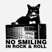 NO SMILING IN ROCK & ROLL - design