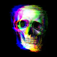 Pop Skullture: RGB Psych - design