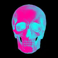 Pop Skullture: 90s Vaporwave - design