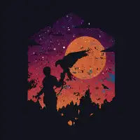 The Nocturnal Eagle - design