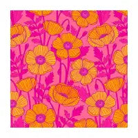 Golden Poppy Blooms - design