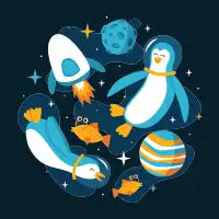 Interstellar Penguins - design