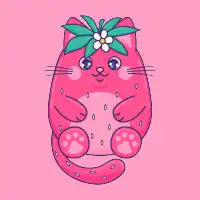 Strawberry Kitty - design