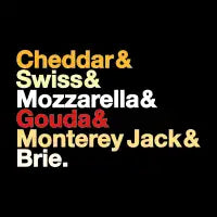 The Fab Cheeses T-Shirt - design