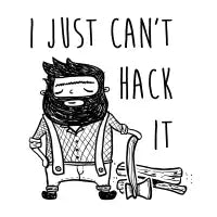 Can't Hack it - design