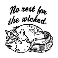 No rest. - design