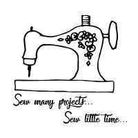 Sew many projects... - design