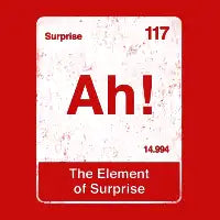 Ah The Element of Surprise Project Hail Mary - design