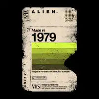 Alien Blank Tape 1979 - design