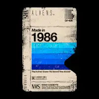 Aliens Blank Tape 1986 T-Shirt - design