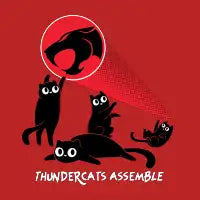 Cats Assemble - design