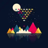 Classic Space Invaders - design