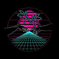 Creation of 80s T-Shirt - design