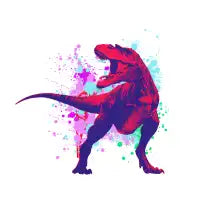 Dino Splash - design