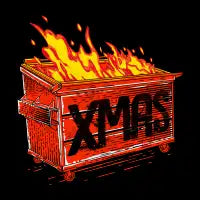 Dumpster Christmas - design