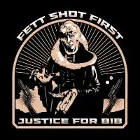 Fett Shot First - design