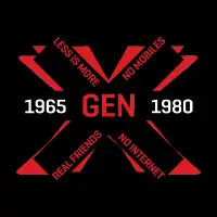 Gen X - 1965-1985 - Generation X - design