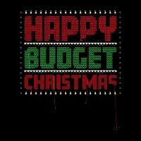 Happy Budget Christmas T-Shirt - design