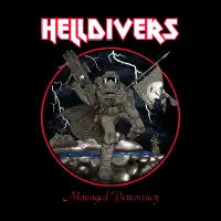 Helldivers 2 Managed Democracy Heavy Metal - design