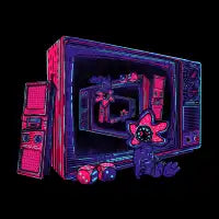 Infinite Upside Down - Stranger Things - design