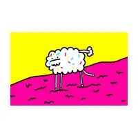 Moonsheep out on a stroll - design