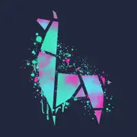 Neon Llama - design
