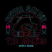 Never Say Die - design