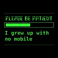 Please be patient - design