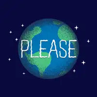 Please Says Earth - design
