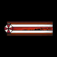 Raccoon City Stripes T-Shirt - design