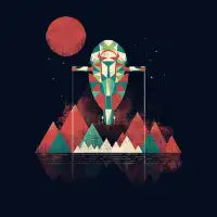Retro Gunship - design