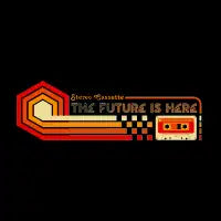 The Future is here Stereo Cassette - design