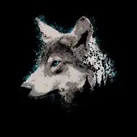 Wild Forest Wolf - design