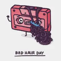 Bad hair day - design