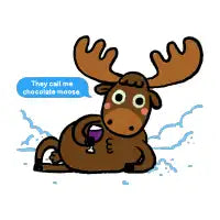 Chocolate Moose - design