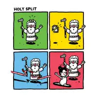 Holy split - design
