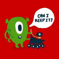 Meanwhile on Mars - design