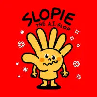 Slopie, the A.I. Slop - design