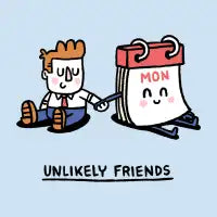 Unlikely friends - design