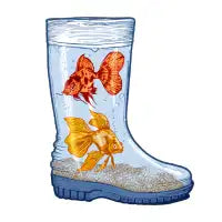 Fishbowl Rainboot - design