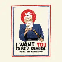Be a Samurai (EN) - design